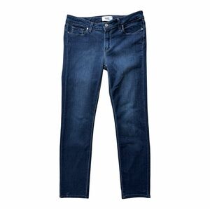 PAIGE Women's Dark Blue Skyline Skinny Jeans